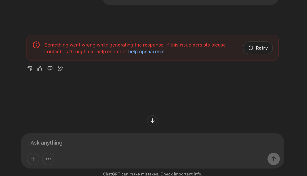 ChatGPT Goes Down&nbsp;Worldwide